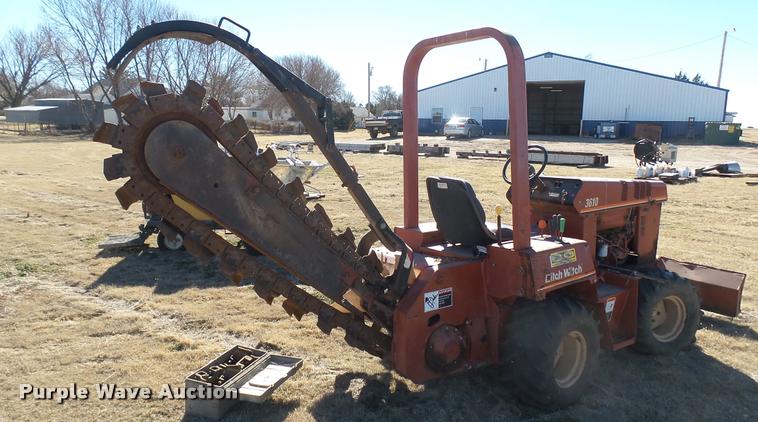 image for item CB9536 1996 Ditch Witch 3610 trencher