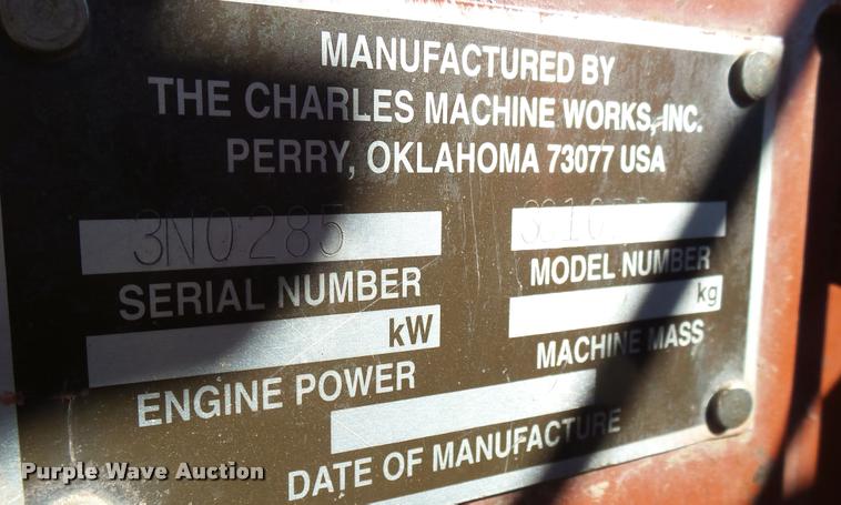 image for item CB9536 1996 Ditch Witch 3610 trencher