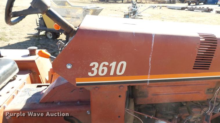 image for item CB9536 1996 Ditch Witch 3610 trencher