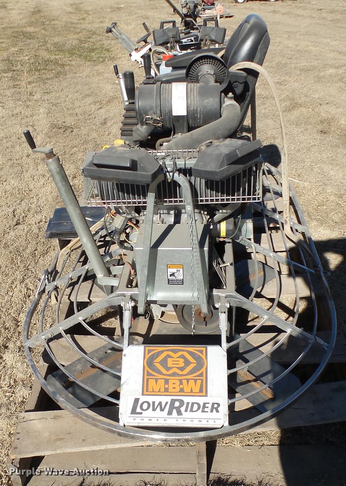 image for item CB9540 MBW Low Rider ride-on power trowel