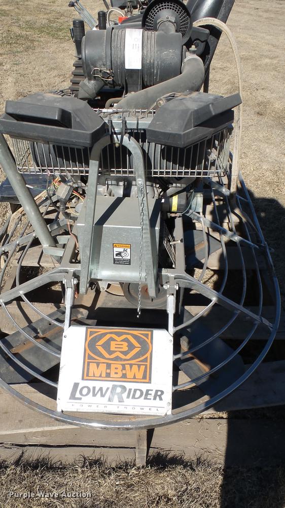 image for item CB9540 MBW Low Rider ride-on power trowel