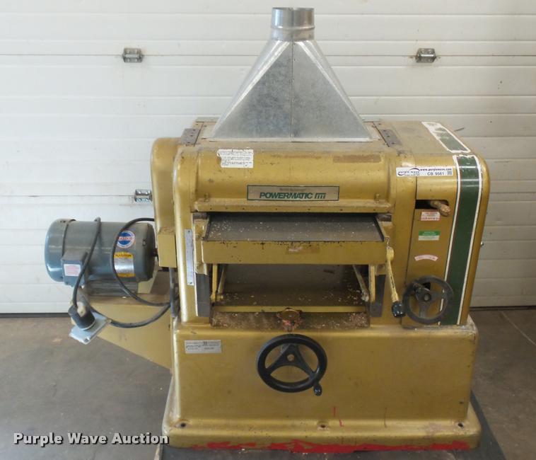 image for item CB9561 Powermatic 180 planer