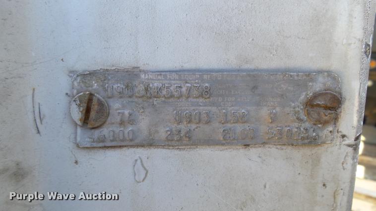 image for item CB9563 1971 Ford 9000 dump truck