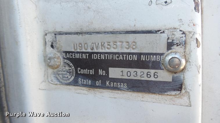 image for item CB9563 1971 Ford 9000 dump truck