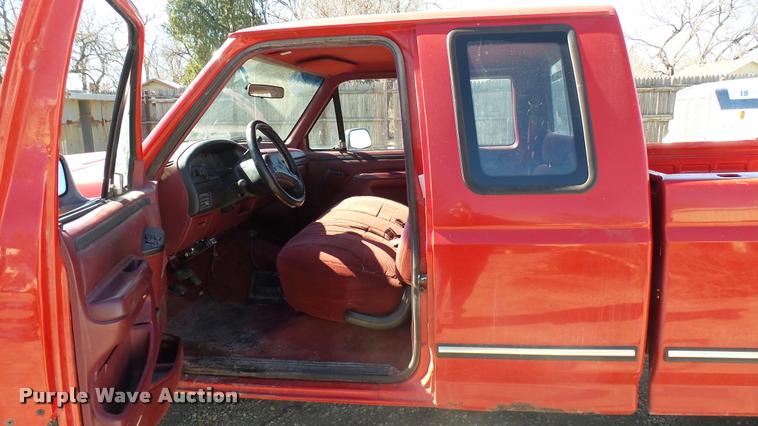 image for item CB9564 1996 Ford F250 SuperCab pickup truck