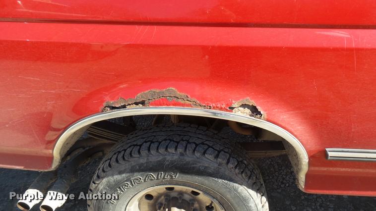 image for item CB9564 1996 Ford F250 SuperCab pickup truck