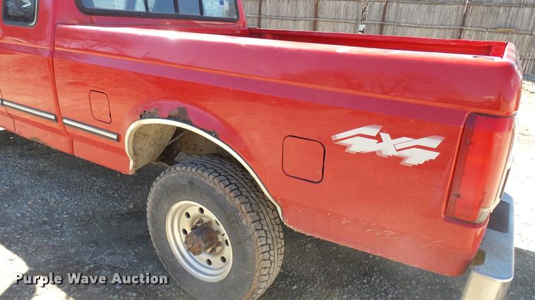 image for item CB9564 1996 Ford F250 SuperCab pickup truck