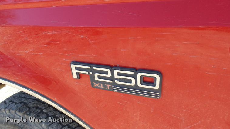 image for item CB9564 1996 Ford F250 SuperCab pickup truck