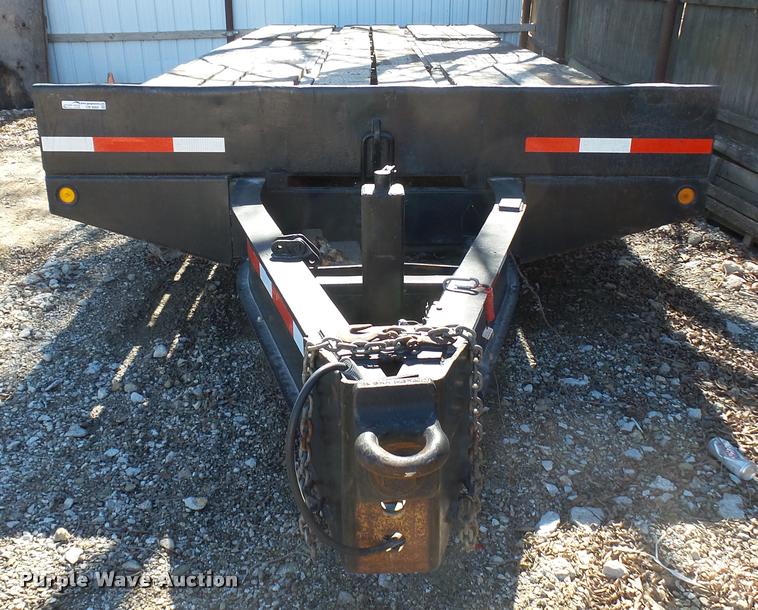 image for item CB9565 1985 Eager Beaver Trailers tilt deck equipment trailer