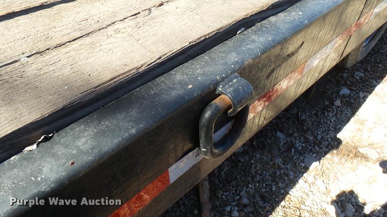 image for item CB9565 1985 Eager Beaver Trailers tilt deck equipment trailer