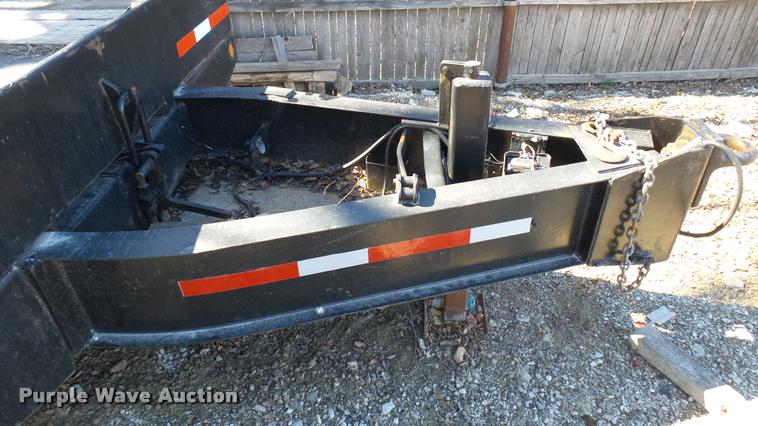 image for item CB9565 1985 Eager Beaver Trailers tilt deck equipment trailer