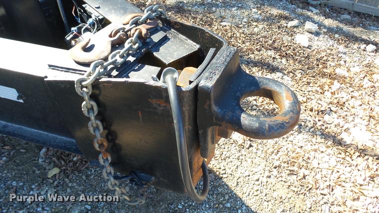 image for item CB9565 1985 Eager Beaver Trailers tilt deck equipment trailer