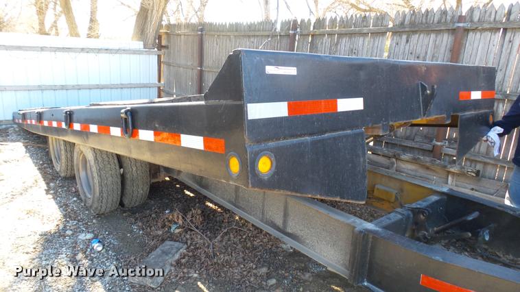image for item CB9565 1985 Eager Beaver Trailers tilt deck equipment trailer