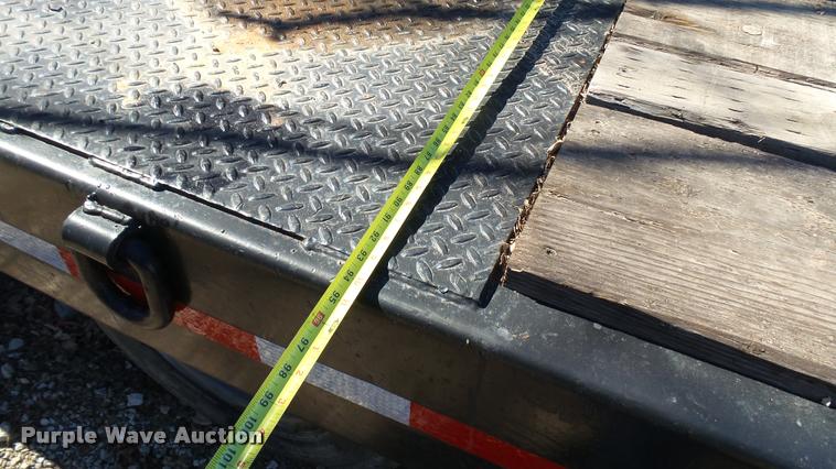 image for item CB9565 1985 Eager Beaver Trailers tilt deck equipment trailer