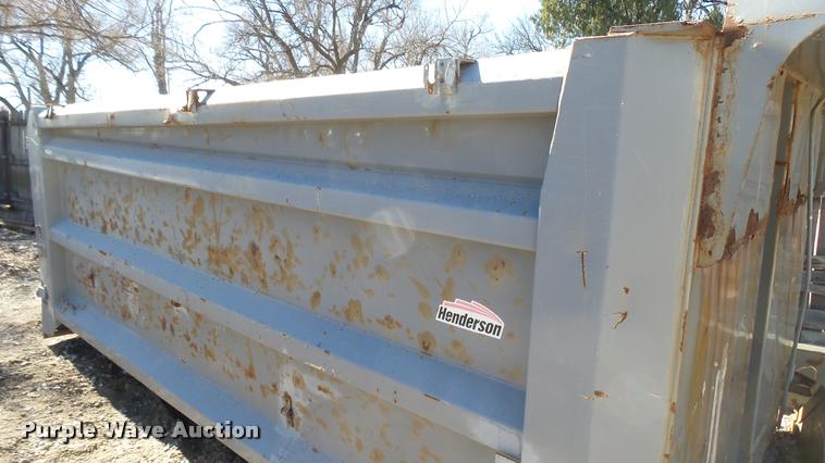 image for item CB9566 Henderson steel dump bed