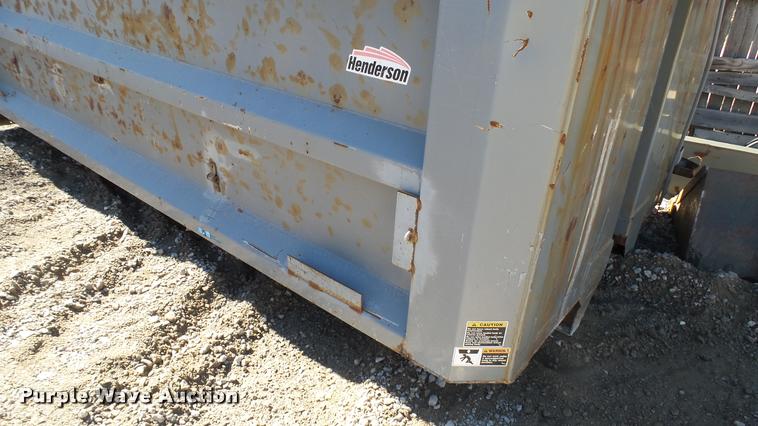 image for item CB9566 Henderson steel dump bed