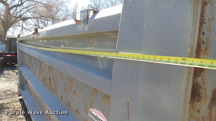 image for item CB9566 Henderson steel dump bed