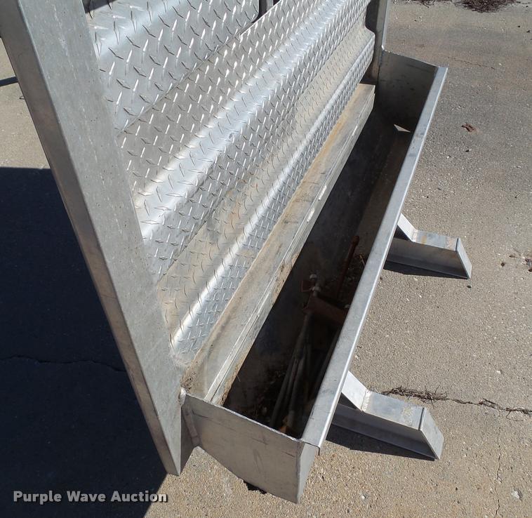 image for item CB9815 Dee Zee Diamond Brite aluminum headache rack