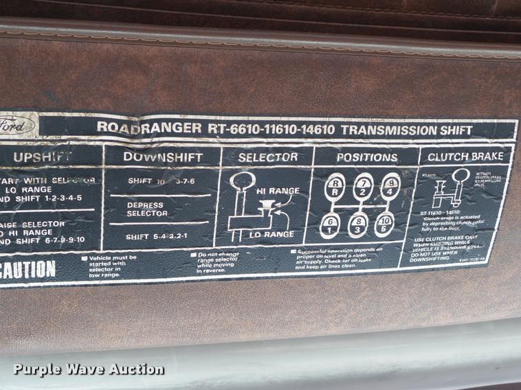 image for item CB9823 1984 Ford LN8000 service truck