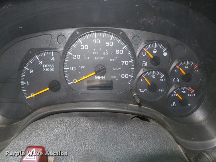 image for item DA0544 2003 GMC C4500 flatbed truck