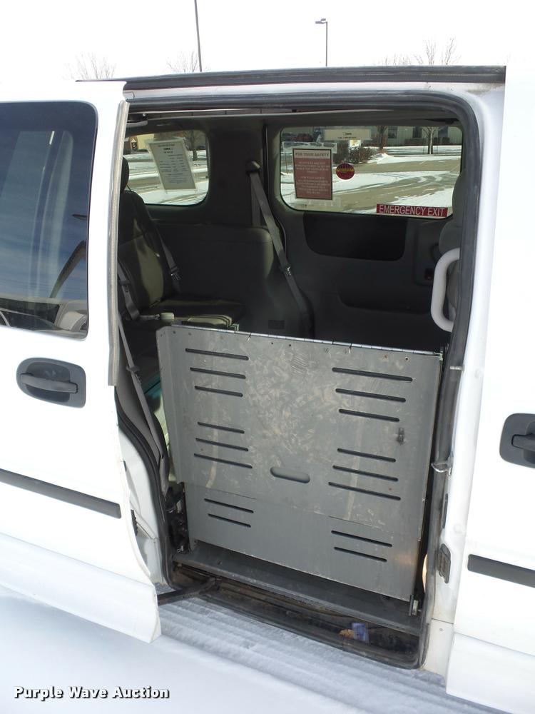 image for item DA5793 2007 Chevrolet Uplander Cargo van