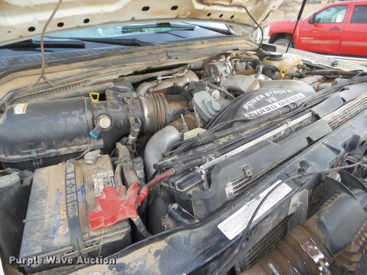 image for item DA7666 2008 Ford F350 Super Duty bale bed pickup truck