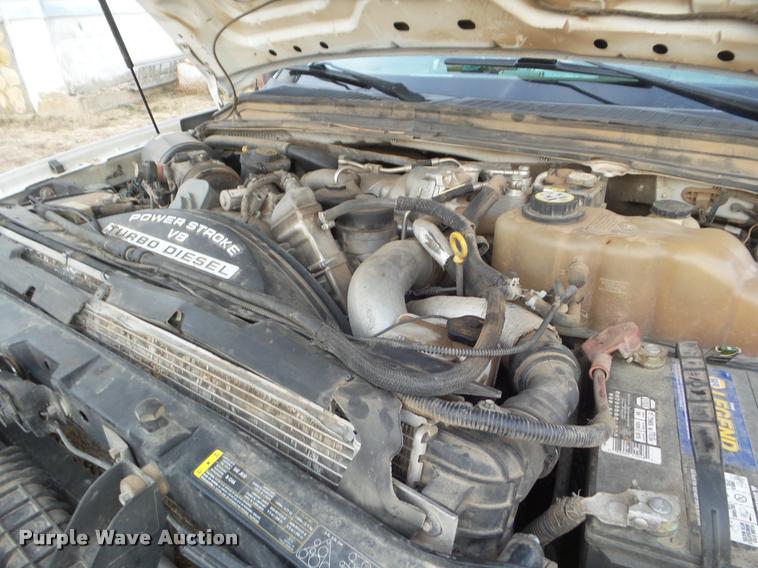 image for item DA7666 2008 Ford F350 Super Duty bale bed pickup truck