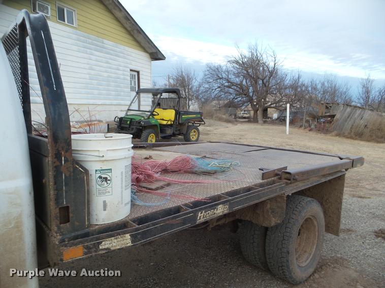 image for item DA7666 2008 Ford F350 Super Duty bale bed pickup truck