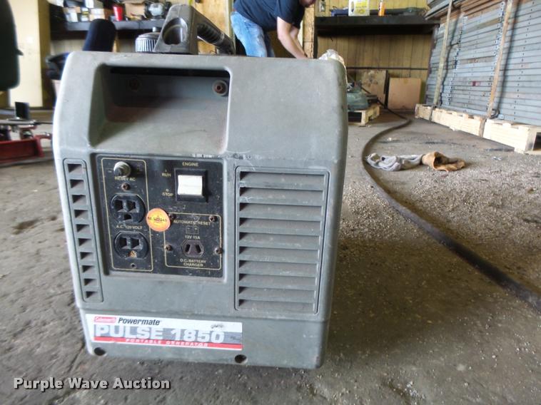 image for item DA9391 Coleman 1850 generator