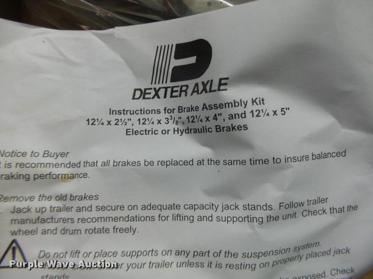 image for item DA9397 (5) Dexter axle brake assembly