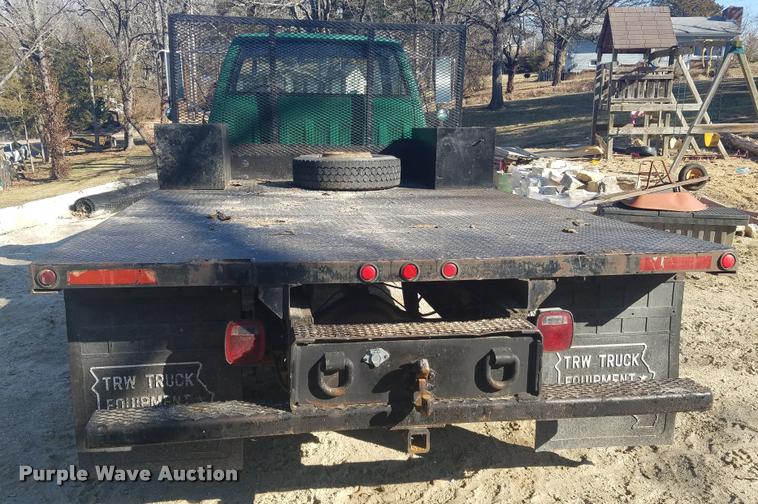 image for item DB1510 1990 GMC TopKick flatbed truck