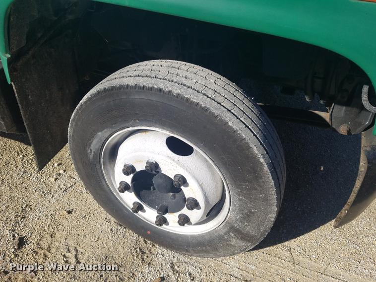 image for item DB1510 1990 GMC TopKick flatbed truck