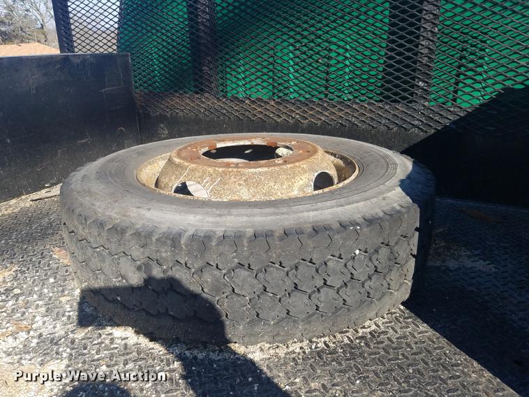 image for item DB1510 1990 GMC TopKick flatbed truck