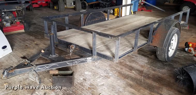 image for item DB1514 2008 Jerr tilt deck trailer