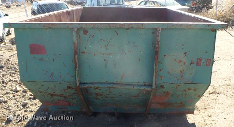 image for item DB1917 (4) steel trash containers