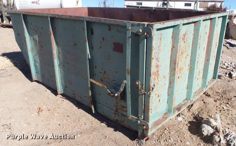 image for item DB1917 (4) steel trash containers