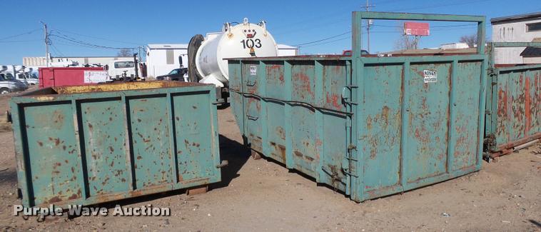 image for item DB1917 (4) steel trash containers