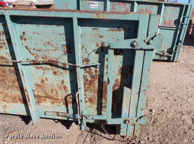 image for item DB1917 (4) steel trash containers