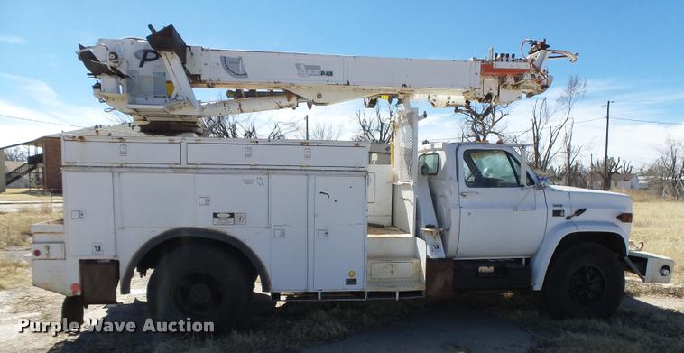 image for item DB1934 1989 Chevrolet Kodiak digger derrick truck