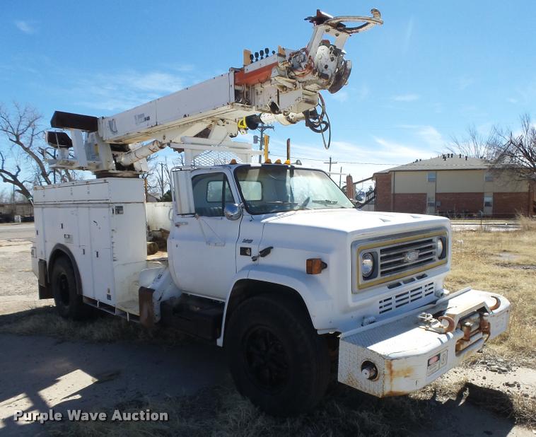 image for item DB1934 1989 Chevrolet Kodiak digger derrick truck