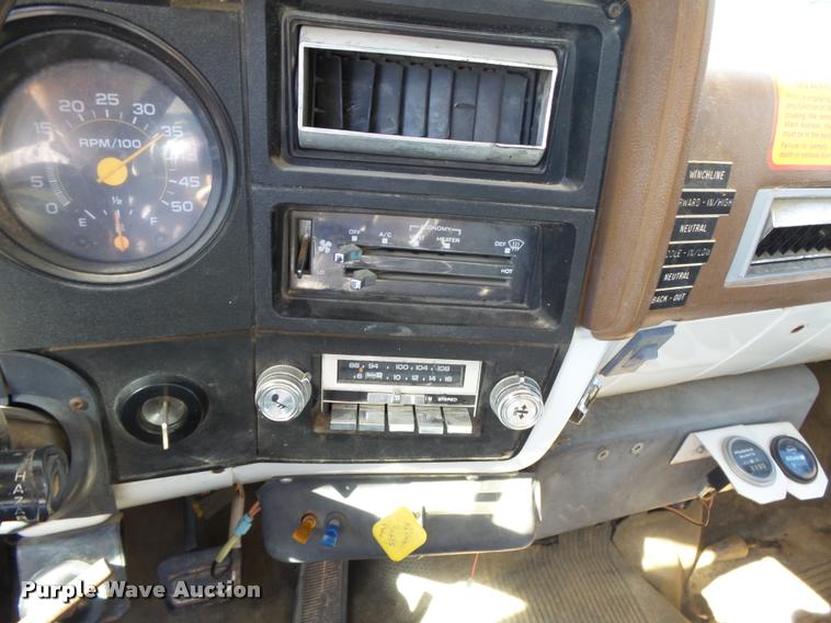 image for item DB1934 1989 Chevrolet Kodiak digger derrick truck