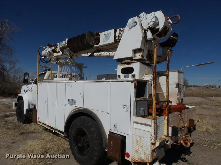 image for item DB1934 1989 Chevrolet Kodiak digger derrick truck