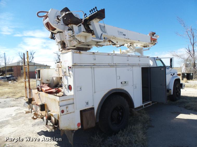image for item DB1934 1989 Chevrolet Kodiak digger derrick truck