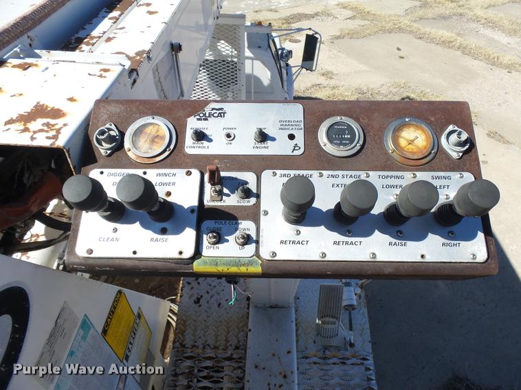 image for item DB1934 1989 Chevrolet Kodiak digger derrick truck