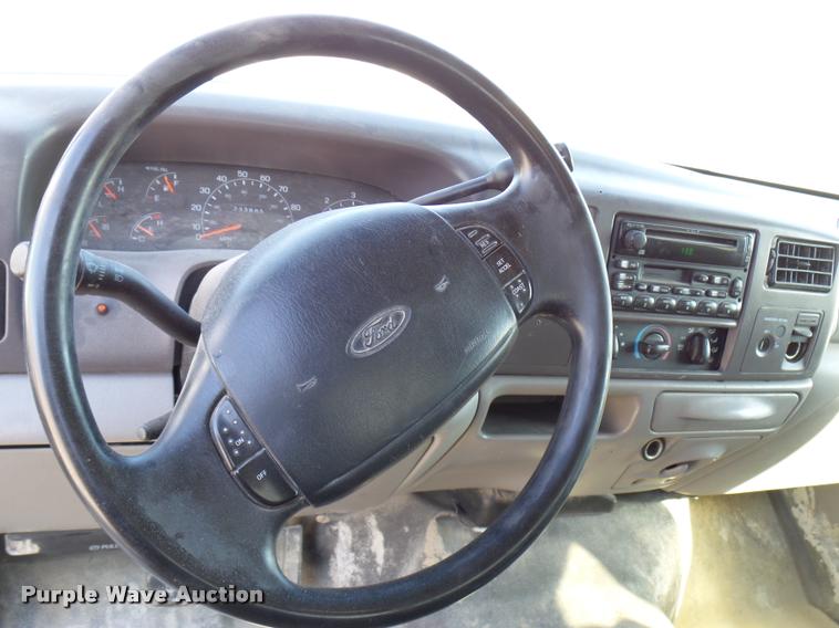 image for item DB2339 2001 Ford F250 XLT SuperCab flatbed pickup truck