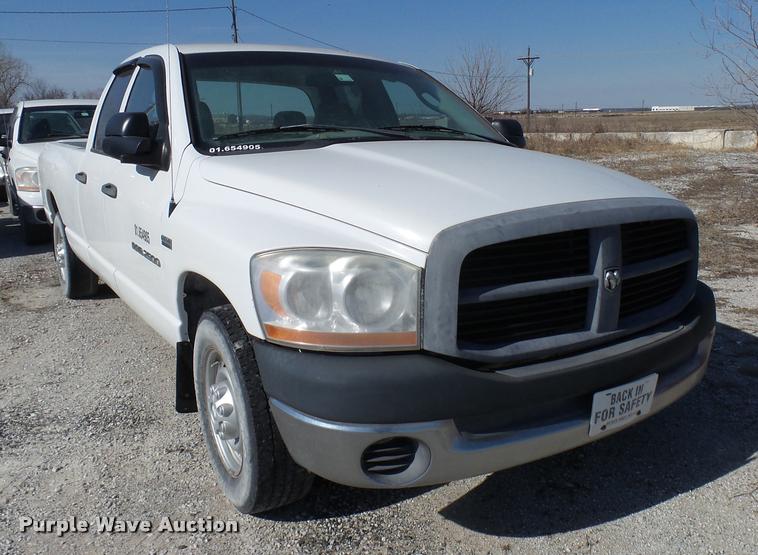 image for item DB2341 2006 Dodge Ram 2500 Quad Cab pickup truck