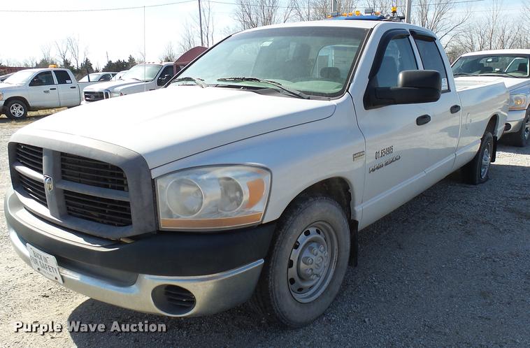 image for item DB2341 2006 Dodge Ram 2500 Quad Cab pickup truck