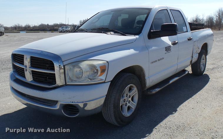 image for item DB2342 2007 Dodge Ram 1500 Quad Cab pickup truck