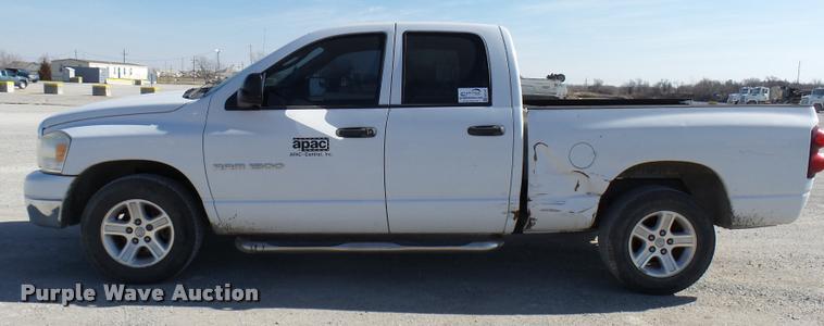 image for item DB2342 2007 Dodge Ram 1500 Quad Cab pickup truck