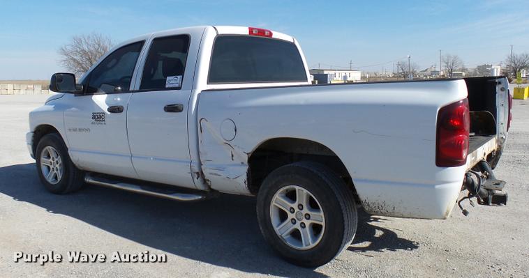 image for item DB2342 2007 Dodge Ram 1500 Quad Cab pickup truck